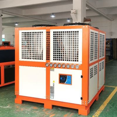 66HP Βιομηχανικός ψυγείο αέρα R404A με έλεγχο μικρουπολογιστή PLC