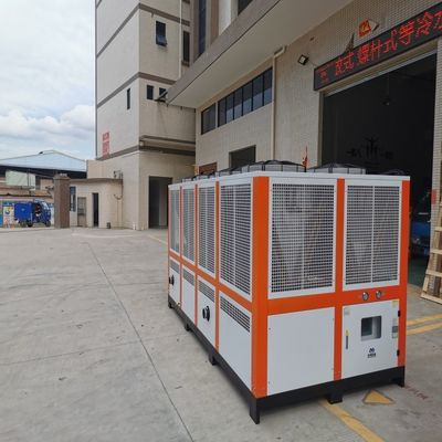 20HP ψυγείο βίδας με ψύξη αέρα Εύκολη εγκατάσταση με συσκευασία με φουσκάλες από πλαστικό αλουμίνιο