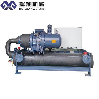 85HP R407C Βιομηχανική ψυκτική μηχανή ψυγείο με βίδα νερού με εξάτμιση πλάκας