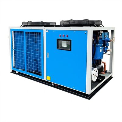 Ψύκτης νερού αέρα ψύξης με ισχύ εισόδου 3.18KW, ψυκτική ικανότητα 10 έως 500 τόνους, βιομηχανικό σύστημα ψύξης για έλεγχο διεργασιών